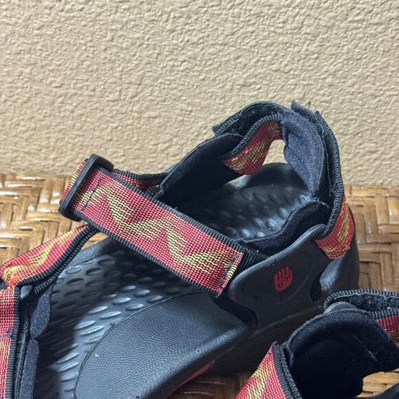 Teva Sport Sandals For Outdoor Adventures Red & Yellow Adjustable Straps - Picture 4 of 9